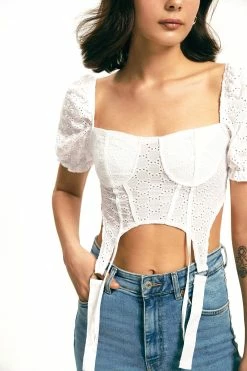 Solado Puff Sleeve Asymmetrical Hem Crochet Crop Top -SOLADO Shop jpeg e8520ce9 ccd6 45cf 8963 f6395a63dcd6 1800x1800