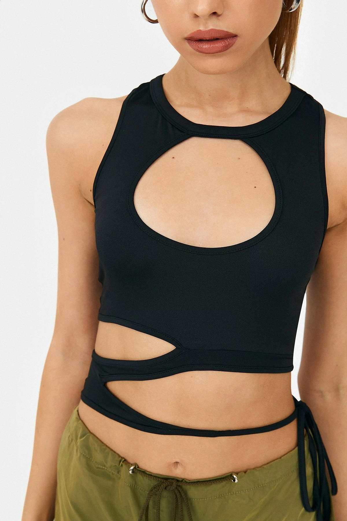 SOLADO Cut Out Tie Side Sleeveless Tank Top 10 SOLADO Cut Out Tie Side Sleeveless Tank Top - Image 8
