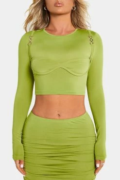 SOLADO Buckle Detail Splicing Long Sleeve Crop Top 14 SOLADO Buckle Detail Splicing Long Sleeve Crop Top -SOLADO Shop jpeg ebea8605 4b44 49c9 8019 139a1f977f0a 1800x1800