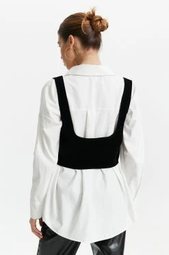 Alternative view of Solado Lace Up Knot Solid Corset Belt Without Blouse
