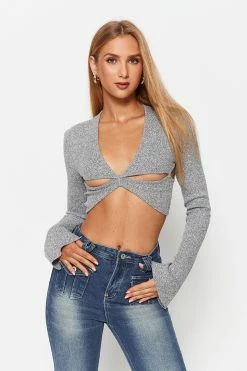 Solado Plunging Neck Cut Out Long Sleeve Top -SOLADO Shop jpeg ec13128a 2a84 4bd6 9140 1ab86db5707f 1800x1800
