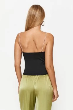 Solado Square Neck Pearl Chain Solid Crop Top 9 Solado Square Neck Pearl Chain Solid Crop Top -SOLADO Shop jpeg ec8cb6f9 6534 4dbb 88b2 db3637e1e7d5 1800x1800