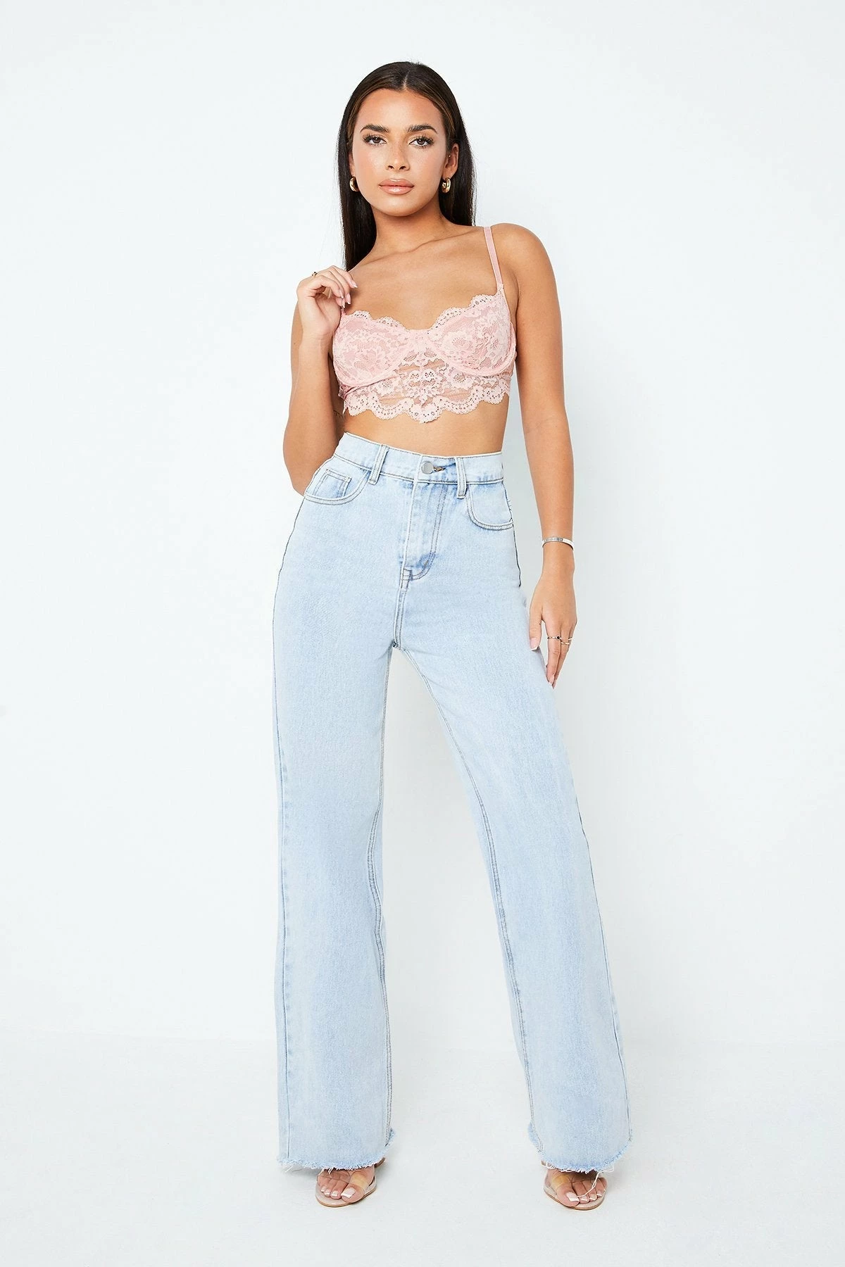 Solado Plunging Neck Underwire Lace Crop Top 6 Solado Plunging Neck Underwire Lace Crop Top - Image 4