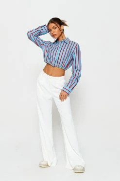 SOLADO Colorblock Stripe Print Cinched Waist Shirt -SOLADO Shop jpeg ee2bd1ee 615e 48c7 95f9 a2e41e5e51c7 1800x1800