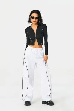 Solado Lapel Neck Colorblock Trim Zip Up Long Sleeve Top 10 Solado Lapel Neck Colorblock Trim Zip Up Long Sleeve Top -SOLADO Shop jpeg eea7fb40 bf8d 4ccf ad5e c0b60f07f2e6 1800x1800