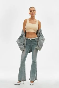 Solado Square Neck Fluffy Knitted Sleeveless Crop Tank Top -SOLADO Shop jpeg eec0372f 889c 47e6 b3b4 03d70d7117a3 1800x1800