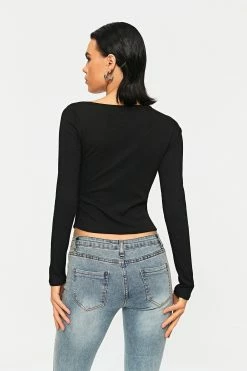Solado Asymmetrical Neck Ruched Solid Long Sleeve Top 19 Solado Asymmetrical Neck Ruched Solid Long Sleeve Top -SOLADO Shop jpeg ef6161a1 e200 4368 9fb8 b386de730d96 1800x1800