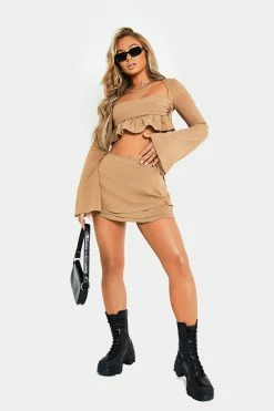 SOLADO Square Neck Ruffle Flare Sleeve Chiffon Crop Top -SOLADO Shop jpeg ef94995e 551e 4a24 b5b3 00b67b7391db 1800x1800