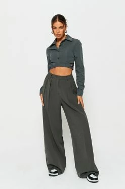 SOLADO Buckled Decor Cinched Waist Long Sleeve Shirt 12 SOLADO Buckled Decor Cinched Waist Long Sleeve Shirt -SOLADO Shop jpeg f0780907 60b6 4b75 97b6 917532b08b03 1800x1800