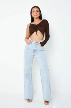 SOLADO Drawstring Ruched One Sleeve Solid Crop Top 13 SOLADO Drawstring Ruched One Sleeve Solid Crop Top -SOLADO Shop jpeg f0ba8066 767a 45e1 8f9e 3b81530ea135 1800x1800
