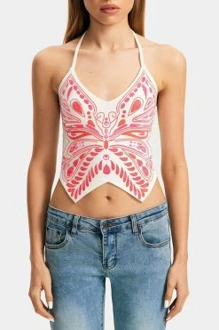 Solado Butterfly Print Tie Backless Halter Neck Crop Top 14 Solado Butterfly Print Tie Backless Halter Neck Crop Top -SOLADO Shop jpeg f0ff2ad2 722b 4794 af21 590a20e4aa32 1800x1800