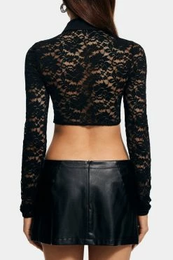 SOLADO Lapel Neck Button Front Lace Long Sleeve Top -SOLADO Shop jpeg f36ea47b 0bd6 4257 bf77 acfa0abd35a3 1800x1800