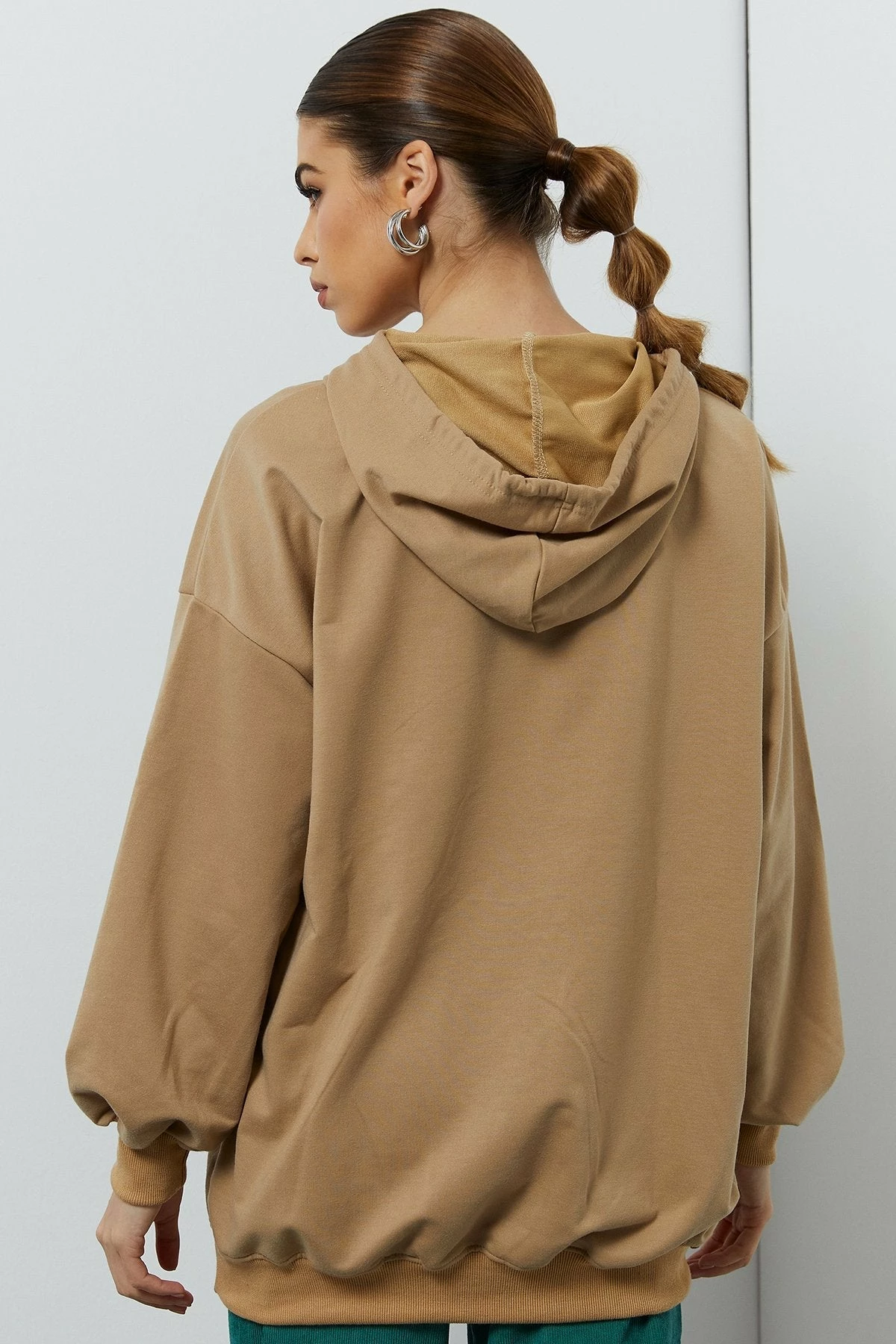 Solado Drawstring Elasticity Hem Hoodie 5 Solado Drawstring Elasticity Hem Hoodie - Image 3