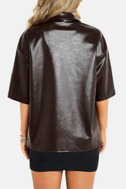 SOLADO Lapel Neck Button Front Short Sleeve PU Leather Coat 15 SOLADO Lapel Neck Button Front Short Sleeve PU Leather Coat -SOLADO Shop jpeg f5837d3a 380e 4e18 995a f802817915a9 1800x1800
