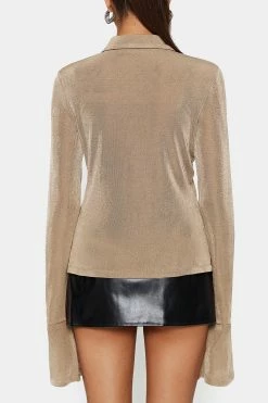 SOLADO Lapel Neck Flared Sleeve Split Cuff Blouse 15 SOLADO Lapel Neck Flared Sleeve Split Cuff Blouse -SOLADO Shop jpeg f68a306d d8b5 4d4f b029 e9b1d3f27c4e 1800x1800