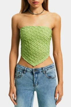 Solado Textured Hanky Hem Tie Backless Tube Crop Top 19 Solado Textured Hanky Hem Tie Backless Tube Crop Top -SOLADO Shop jpeg f7b62360 8655 4d7e b4a5 0e7db9a617a2 1800x1800