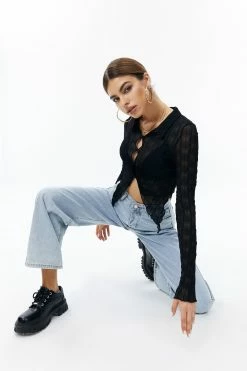 Solado Lettuce Trim Split Hem Mesh Long Sleeve Top -SOLADO Shop jpeg f98e6877 6d7a 403f 9bc2 5fccea47e496 1800x1800