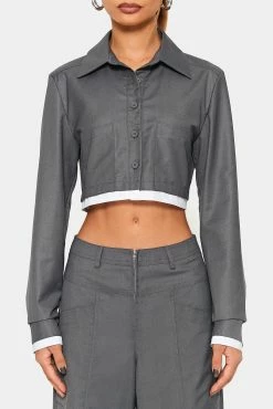 SOLADO Lapel Neck Pocket Patched Colorblock Long Sleeve Top -SOLADO Shop jpeg fa3661e6 c337 4cf9 a10d 716a8da258e6 1800x1800