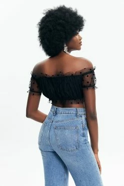 Solado Mesh Splicing Polka Dot Off Shoulder Crop Top -SOLADO Shop jpeg fb6400b9 5670 4896 9a43 d803abf696ab 1800x1800