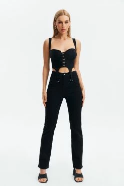 Solado Solid Studded Single Breasted Tank Top -SOLADO Shop jpeg fbc15ee7 0c60 4b57 ac6a 1519e98e321b 1800x1800