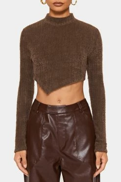SOLADO Mock Neck Asymmetrical Hem Fluffy Knitted Crop Top -SOLADO Shop jpeg fc1f963a 86f5 4dbe b8ef bea54500d55b 1800x1800