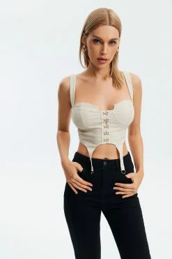 Solado Solid Studded Single Breasted Tank Top -SOLADO Shop jpeg fc55f38c e160 444f 8d46 8efc58508f1c 1800x1800