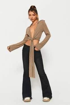 SOLADO Plunging Neck Wrap Hem Flared Sleeve Crop Top 13 SOLADO Plunging Neck Wrap Hem Flared Sleeve Crop Top -SOLADO Shop jpeg ffad3274 30ce 4a7b a49a bac0640ce986 1800x1800